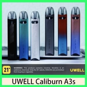 UWELL Caliburn A3S咖哩棒A3S POD電子煙主機官網評價說明書